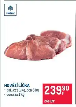 Makro Hovězí líčka nabídka