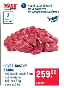 Makro HOVĚZÍ KOSTKY Z KRKU nabídka