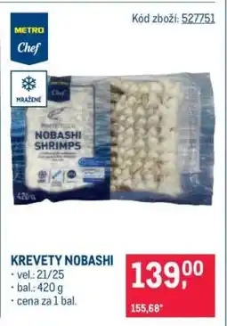 Makro KREVETY NOBASHI nabídka