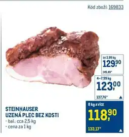 Makro STEINHAUSER UZENÁ PLEC BEZ KOSTI nabídka