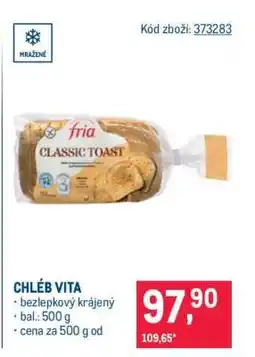 Makro CHLÉB VITA nabídka
