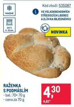 Makro Raženka s podmáslím nabídka