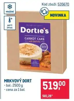 Makro MRKVOVÝ DORT nabídka