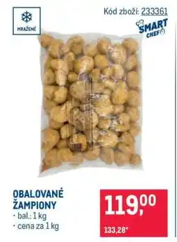 Makro Obalované žampiony nabídka