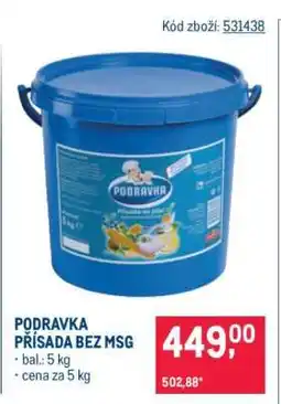 Makro PODRAVKA PŘÍSADA BEZ MSG nabídka
