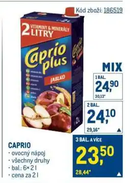 Makro Caprio nabídka