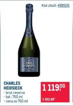 Makro CHARLES HEIDSIECK nabídka