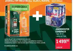 Makro JÄGERMEISTER COMBIPACK nabídka