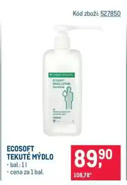 Makro ECOSOFT TEKUTÉ MÝDLO nabídka