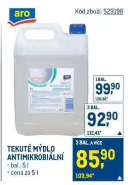 Makro TEKUTÉ MÝDLO ANTIMIKROBIÁLNÍ nabídka