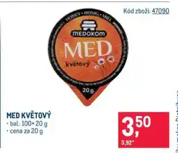 Makro Med květový nabídka