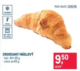 Makro Croissant máslový nabídka
