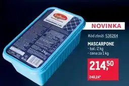 Makro Mascarpone nabídka