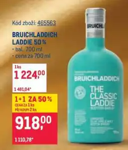 Makro Bruichladdich Laddie 50 % nabídka
