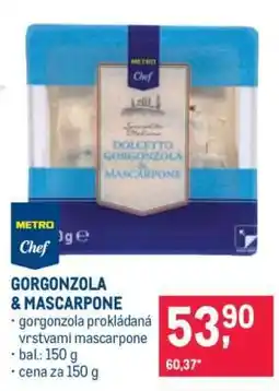 Makro Gorgonzola & Mascarpone nabídka