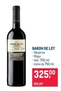 Makro BARON DE LEY nabídka