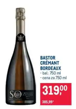 Makro BASTOR CRÉMANT BORDEAUX nabídka