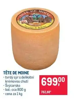 Makro Tête de Moine nabídka