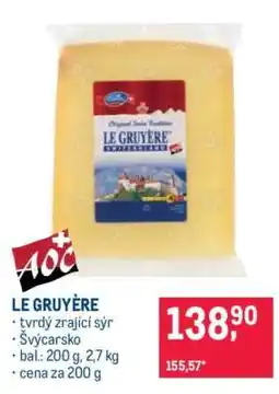 Makro Le Gruyère nabídka