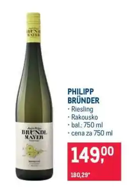 Makro PHILIPP BRÜNDER nabídka