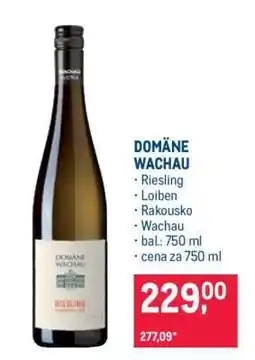 Makro Domäne Wachau nabídka