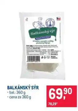 Makro Balkánský sýr nabídka
