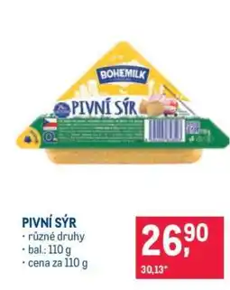 Makro PIVNÍ SÝR nabídka