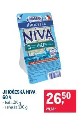Makro Jihočeská Niva 60% nabídka