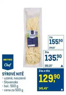 Makro Sýrové nitě nabídka