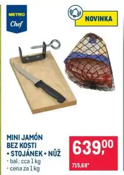 Makro MINI JAMÓN BEZ KOSTI + STOJÁNEK + NŮŽ nabídka