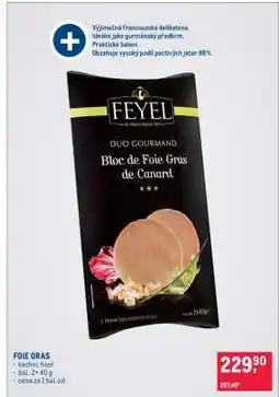 Makro Foie gras nabídka