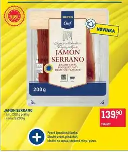 Makro Jamón serrano nabídka