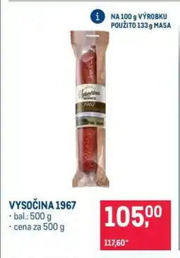 Makro Vysočina 1967 nabídka