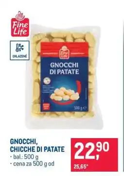 Makro GNOCCHI, CHICCHE DI PATATE nabídka