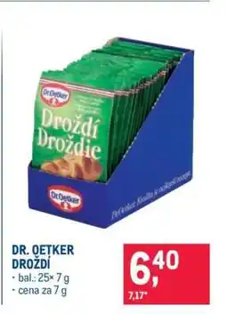 Makro Dr. Oetker Droždí nabídka