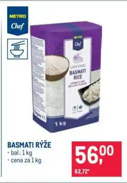 Makro Basmati rýže nabídka