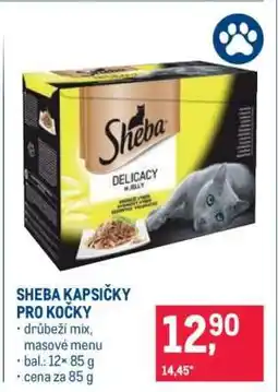 Makro Sheba kapsičky pro kočky nabídka