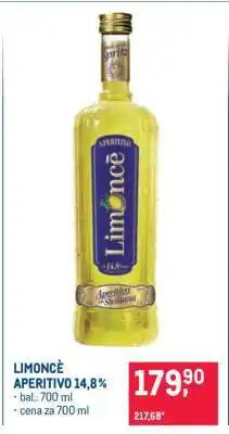 Makro LIMONCÈ APERITIVO 14,8% nabídka