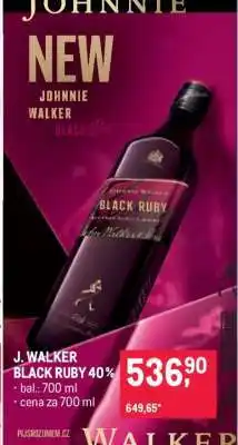 Makro J. WALKER BLACK RUBY 40 % nabídka