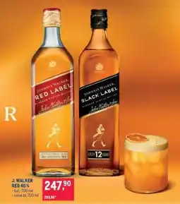 Makro J. WALKER RED 40 % nabídka