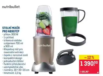 STOLNÍ MIXÉR PRO NB907CP