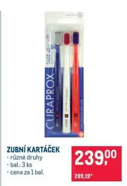 Makro Zubní kartáček nabídka