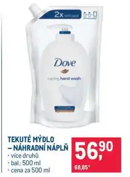 Makro Tekuté mýdlo – náhradní náplň nabídka