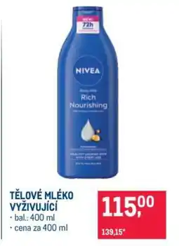 Makro TĚLOVÉ MLÉKO VYŽIVUJÍCÍ nabídka
