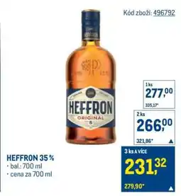 Makro HEFFRON 35 % nabídka