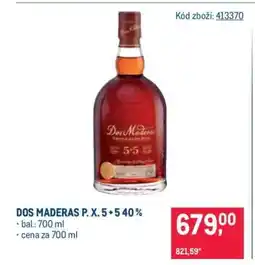 Makro Dos Maderas P. X. 5 + 5 40 % nabídka