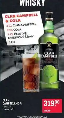 Makro Clan Campbell 40% nabídka
