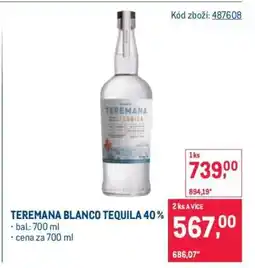 Makro TEREMANA BLANCO TEQUILA 40 % nabídka