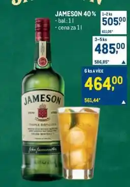 Makro Jameson 40 % nabídka