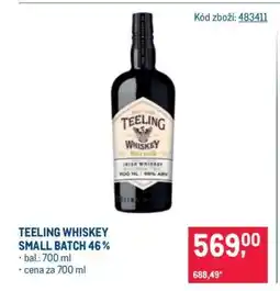 Makro TEELING WHISKEY SMALL BATCH 46 % nabídka
